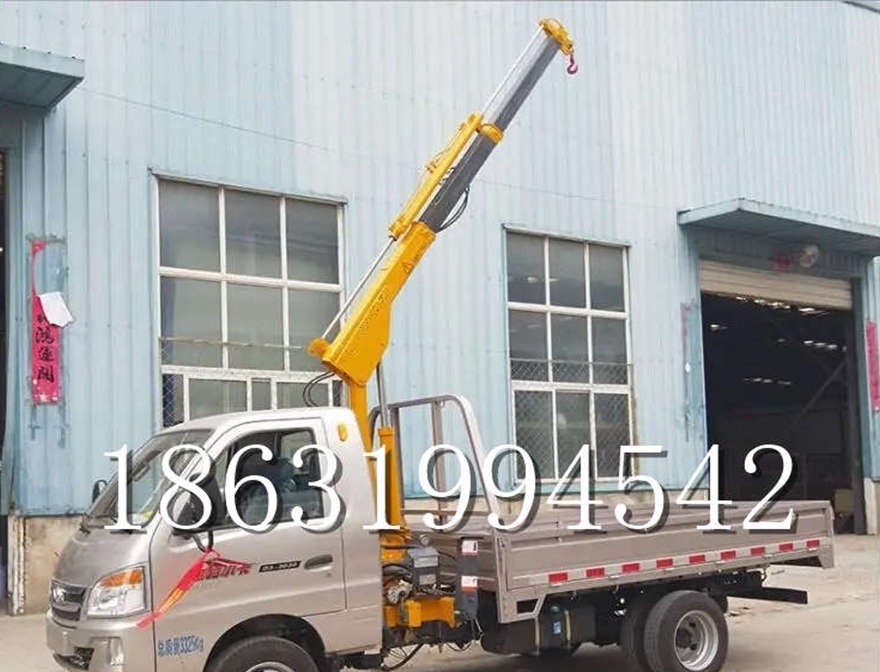 鄂尔多斯市车载吊机包安装车载吊机吊车鄂尔多斯市车载随车吊汽车液压吊臂包安装1/2吨吊机